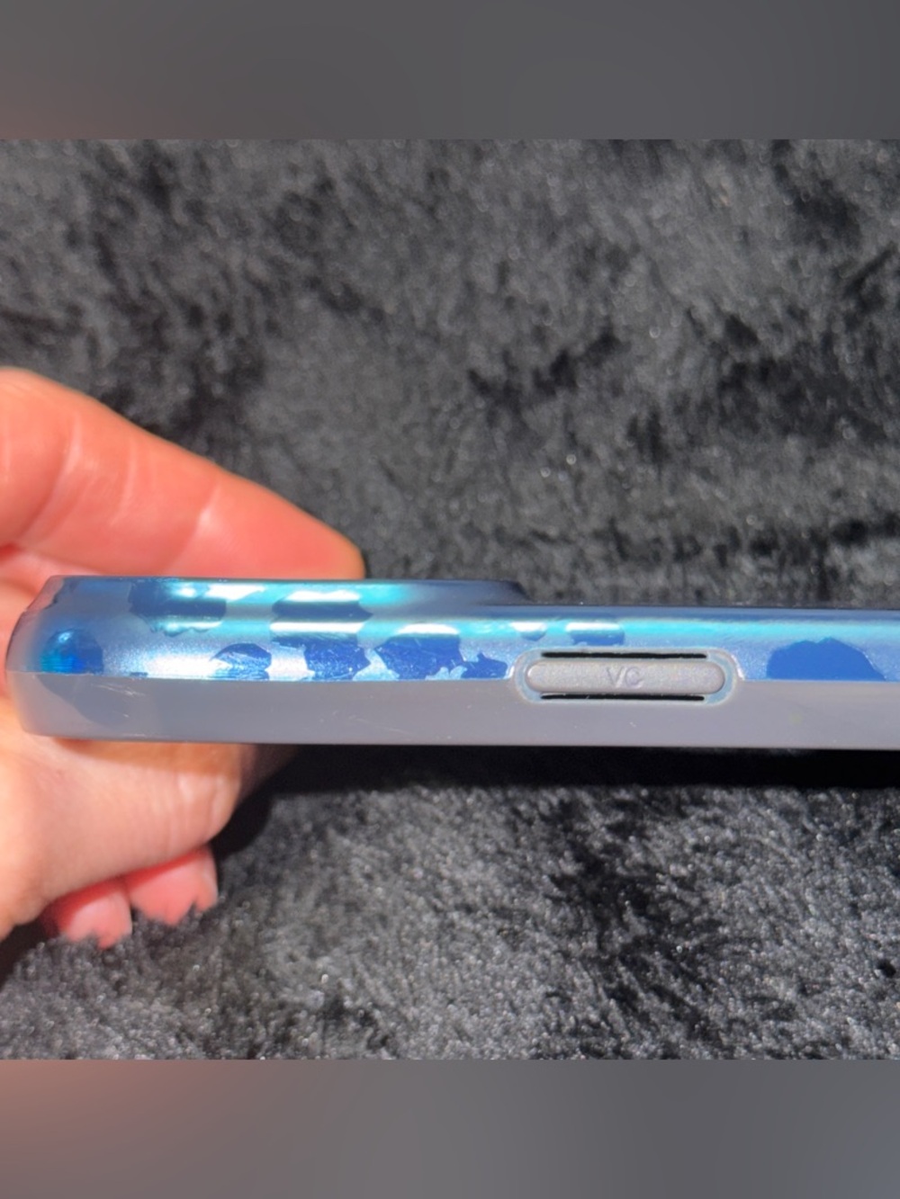 Velvet Caviar Navy/Dark Blue Leopard Print Phone Case - iPhone 16 PRO - Picture 14 of 15